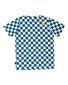 Radicool Dude Smiley Chequerboard Tee - Petrol/White