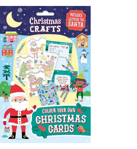 Colour Your Own Christmas Cards & Santa Letters