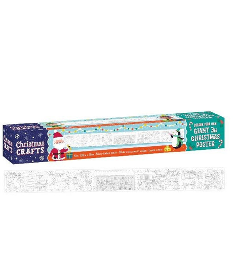 Colour Your Own 3 Metre Christmas Poster
