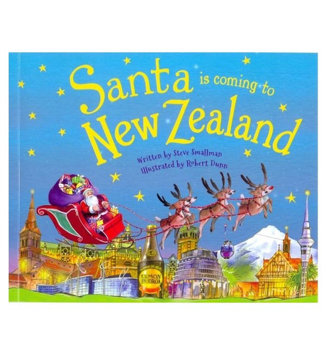 Santa is Coming to NZ Picture Book