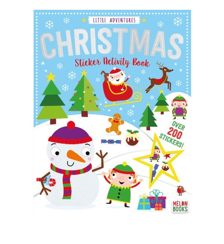 Little Adventures Xmas Sticker Activity Book
