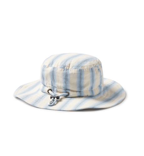 Wilson & Frenchy Deep Blue Stripe Sun Hat