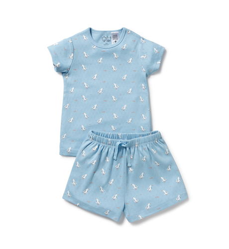 Wilson & Frenchy Sunny Seagulls Pointelle S/S Pyjamas