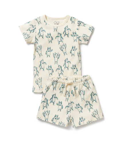 Wilson & Frenchy Yeti S/S Pyjamas