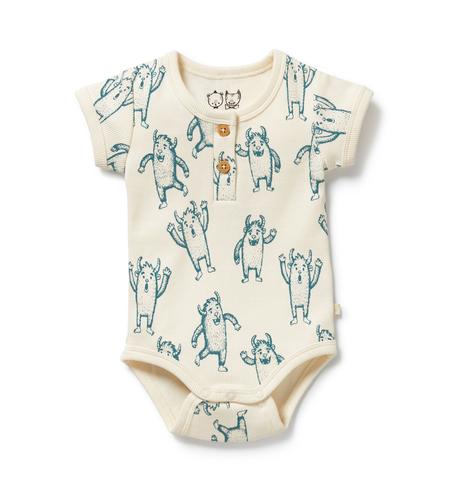 Wilson & Frenchy Yeti Henley Bodysuit