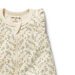 Wilson & Frenchy Lemon Leaf Ruffle Zipsuit