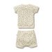 Wilson & Frenchy Lemon Leaf Kimono Set