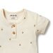 Wilson & Frenchy Bee Mine Henley Bodysuit
