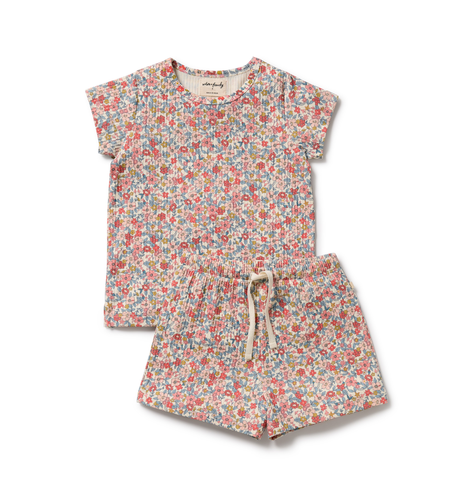Wilson & Frenchy Summer Bloom S/S Pyjamas