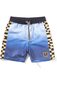 Munster Wrapdyecheck Board Short - Blue Grad