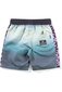Munster Wrapdyecheck Board Short - Teal Grad