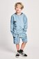 Munster Patchedup Short - Washed Blue