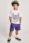 Munster Patchedup Short - Washed Purple