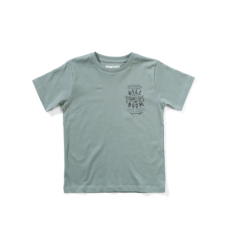 Munster Doom Hill S/S Tee - New Green
