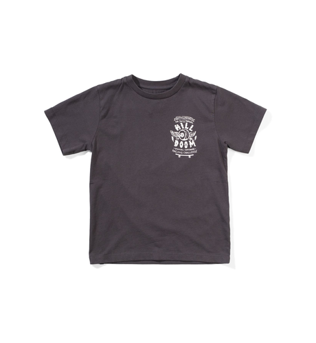 Munster Doom Hill S/S Tee - Soft Black