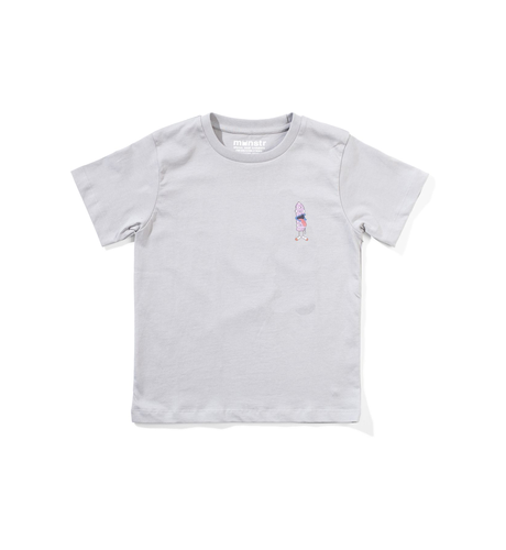 Munster Say Argh S/S Tee - Light Grey