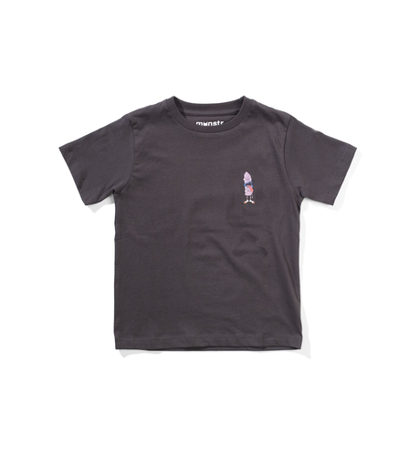 Munster Say Argh S/S Tee - Soft Black