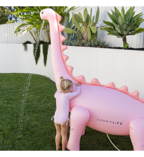 Sunnylife Dino Giant Sprinkler Into The Wild - Pink