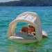 Sunnylife Float Together Baby Seat Duck - Sage Stripe