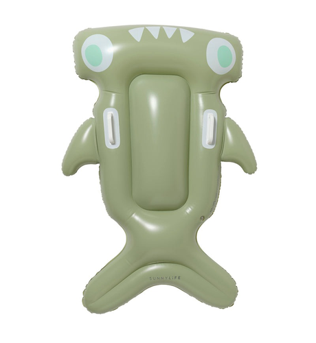 Sunnylife Kids Lie-On Float Salty The Shark - Khaki