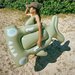 Sunnylife Kids Lie-On Float Salty The Shark - Khaki