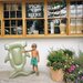 Sunnylife Kids Lie-On Float Salty The Shark - Khaki