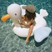 Sunnylife Kids Ride-On Sid The Seagull - Blue Stripe