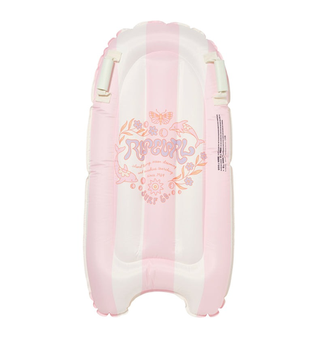 Sunnylife Kids Surf Mat Dolphin Surf Co - Pink Stripe