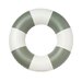Sunnylife Slim Tube Pool Ring - Olive Stripe