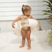 Sunnylife Mini Tube Pool Ring - Cotton Candy Stripe