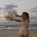 Sunnylife 3D Inflatable Beach Ball Cotton Candy - Glitter