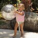 Sunnylife 3D Inflatable Beach Ball Cotton Candy - Glitter