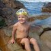 Sunnylife Kids Swim Mask Salty The Shark - Neon Yellow
