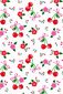 Milky Sweet Cherry Swing Tee - White