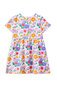 Milky Sunshine Floral Dress - White