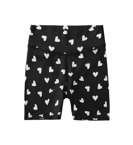 Rylee + Cru Bike Short - Hearts