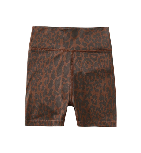 Rylee + Cru Bike Short - Leopard