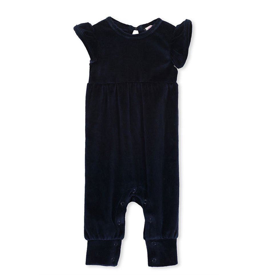 Milky Baby French Navy Velour Overalls SALESale Baby Clothing Kids