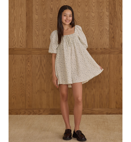 Rylee + Cru Sabrina Mini Dress - Blue Vines