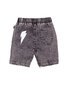 Radicool Dude Acid Wash Black Denim Short