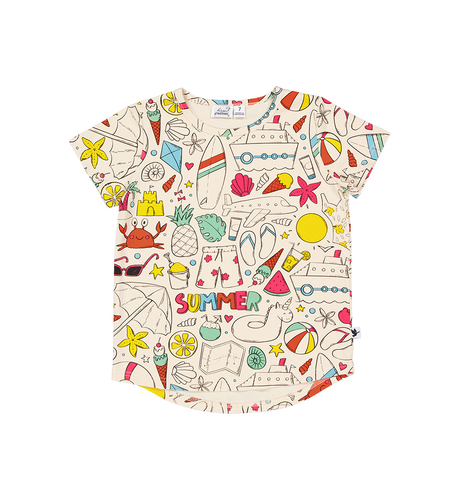 Kissed By Radicool Summer Vibes Tee