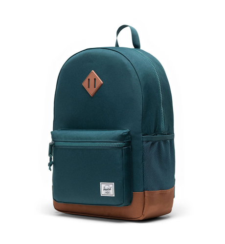 Herschel Heritage Youth Backpack (26L) - Dark Sea/Saddle Brown
