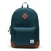 Herschel Heritage Youth Backpack (26L) - Dark Sea/Saddle Brown