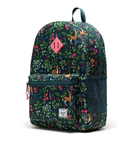 Herschel Heritage Youth Backpack (26L) - Deer Woodland/Dark Sea