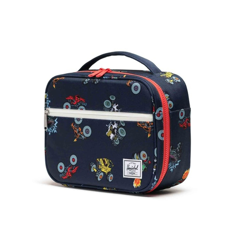 Herschel Pop Quiz Lunch Box (5L) - Monster Trucks