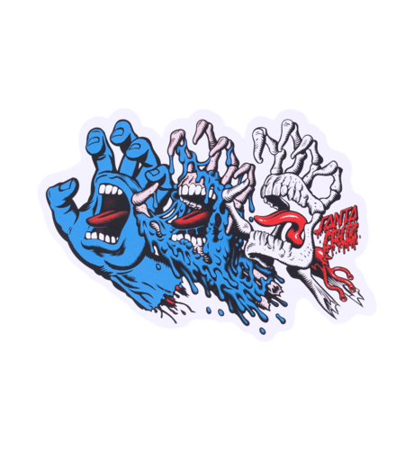Santa Cruz Evolved Hand Sticker