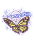 Santa Cruz Winged Moon Sticker