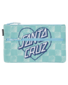 Santa Cruz Heart Dot Hollow Dual-Zip Pencil Case