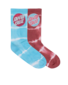 Santa Cruz Other Dot Redux Tie-Dye Crew Sock 2Pk (Girls 2-6)