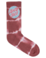 Santa Cruz Other Dot Redux Tie-Dye Crew Sock 2Pk (Girls 2-6)